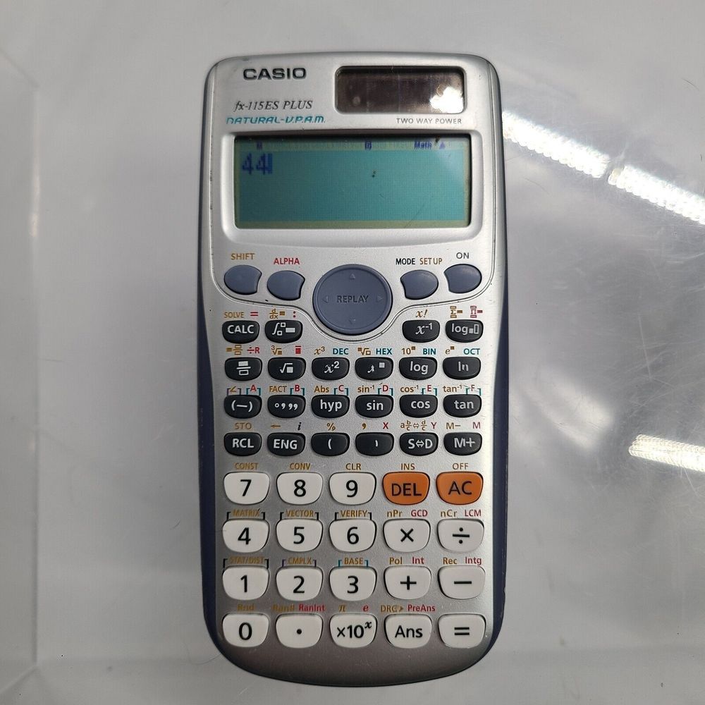 Casio fx-115ES PLUS Natural U.P.A.M. Two Way Power‎ - Picture 4 of 4